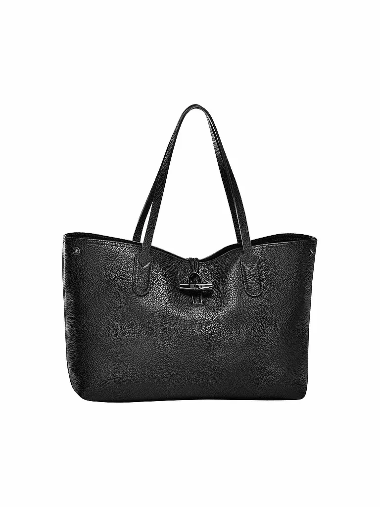 Black longchamp bag online